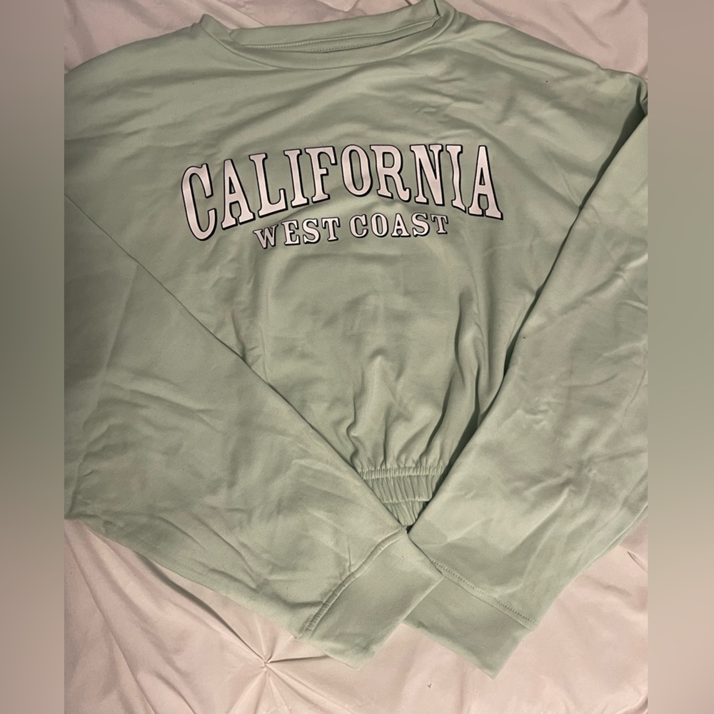 California cropped sweater